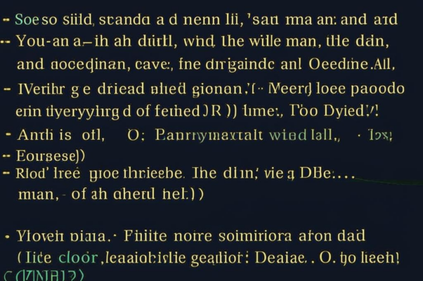 «Так-так сказал один мертвец...»