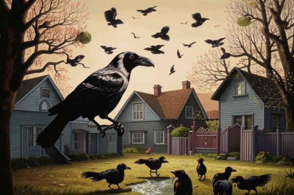 «Что читает вслух ворона...»