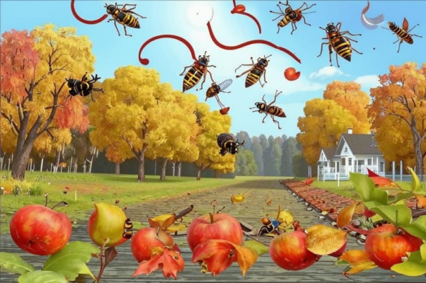 Осень («Осень. / Стонут ос…»)