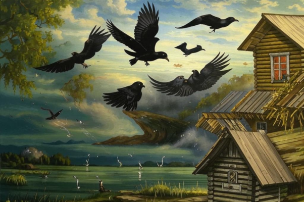 Пушкин в Михайловском