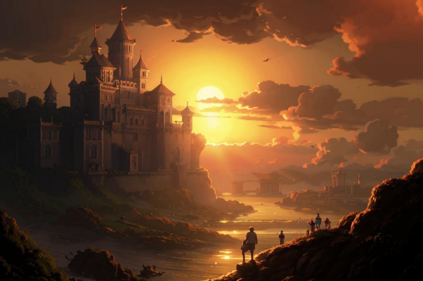 Строки («Замок Заката.  Дождь из Дамасска и стужа …»)