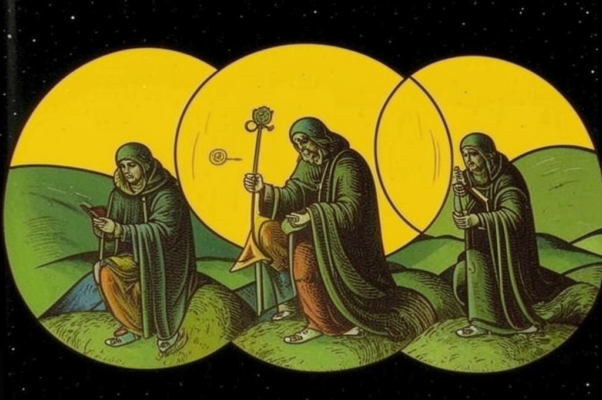 Трое («Трое с монетой в глаз…»)