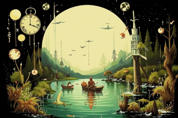 Хутор у озера