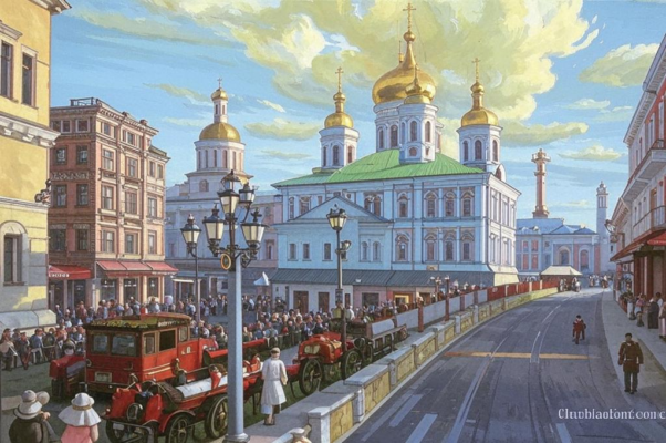 «Есть на Ленинском проспекте...»