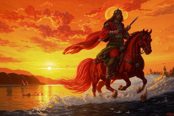 «И красный всадник на заре...»