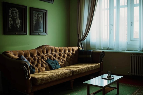 «На кушетке признаний...»