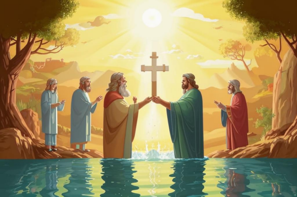 Иоанн Креститель уходит от ессеев