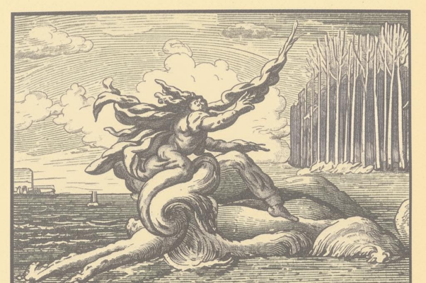 Стихотворный фрагмент из письма Д. И. Хвостову («Бежа гонениев, я пристань разорял…»)