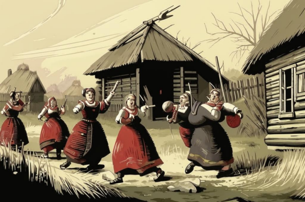 Деревенские бабы