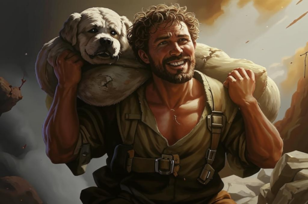 Мужик с котомой