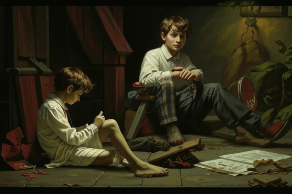 Эпитафия («Два брата здесь лежат: один во весь свой ве…»)