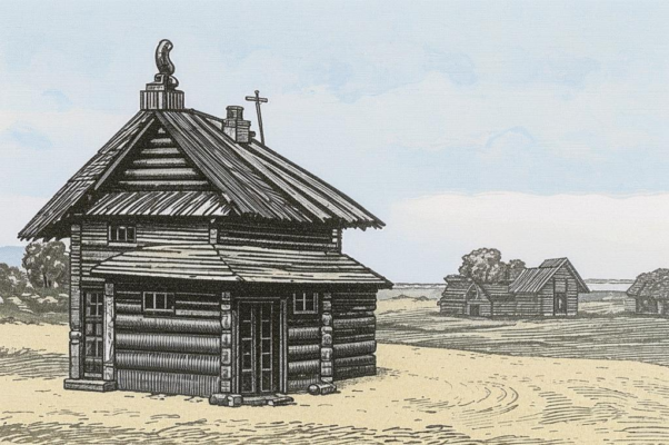 К домику Петра Великого