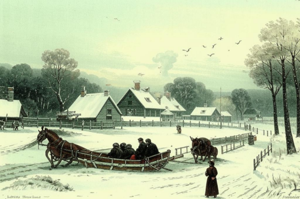 Зима («Белый снег пушисты…»)