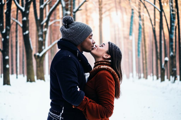 Мороз («Смотрит с неба месяц бледный…»)