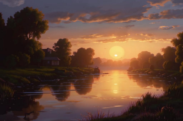 На берегу («Как в сумерки легко дышать на берегу…»)