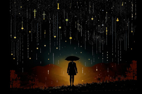 Ночью («Осенью дождливо…»)