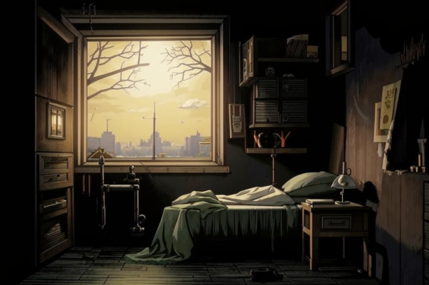 «Дом без жильцов заснул и снов не видит...»