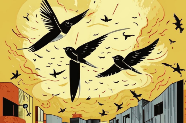 Ласточки («Летайте, ласточки, но в клювы не берит…»)