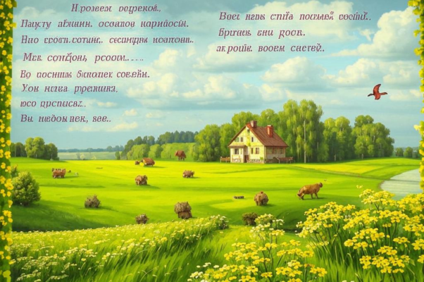 Весна («Над землею воздух дыши…»)