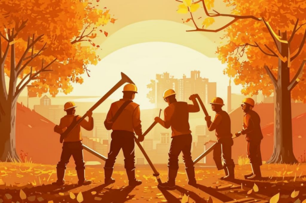 Смерть («Осеннее солнышко скупо лучам…»)