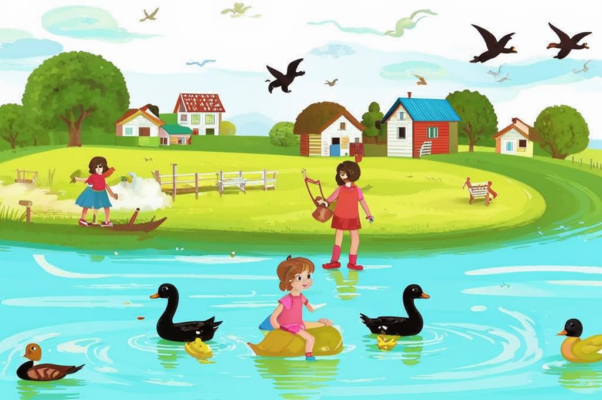 У пруда («У пруда, где верб…»)