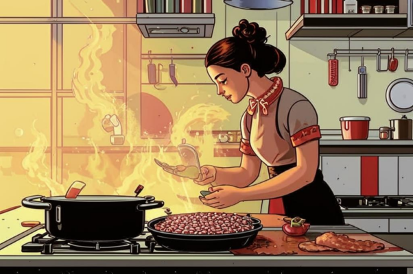 «Кухарка жирная у скаред...»