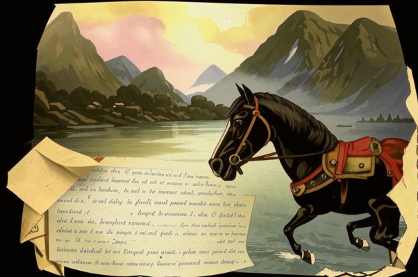 «Я скомкал письмо и коня оседлал...»