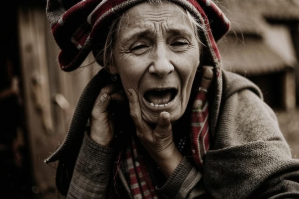 Проводы («Вытрет губы, наденет шинел…»)