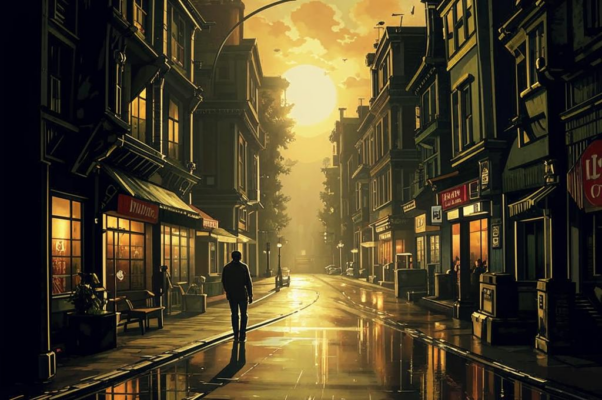 «Порой по улице бредешь...»