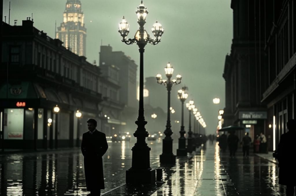 Фонари («Фонари под холодным дождем…»)