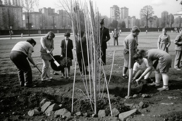 «Вдоль новой в Москве магистрали...»