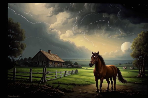 «Далеко стихнуло село...»