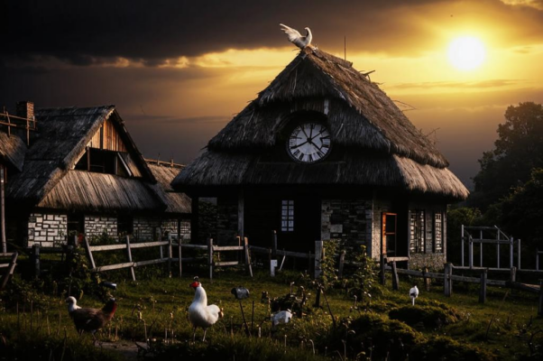 «Вразброс под солнцем, как дрова...»