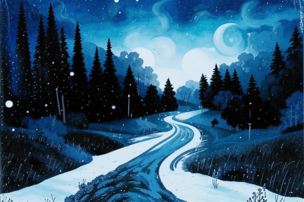 «Снега потемнеют синие…»