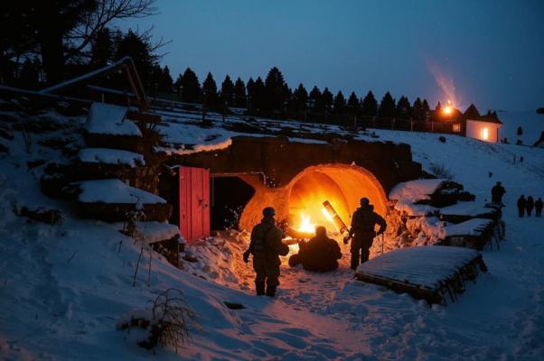 «Зима под небом необжитым...»