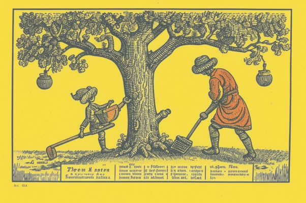 «Как не спеша садовники орудуют…»