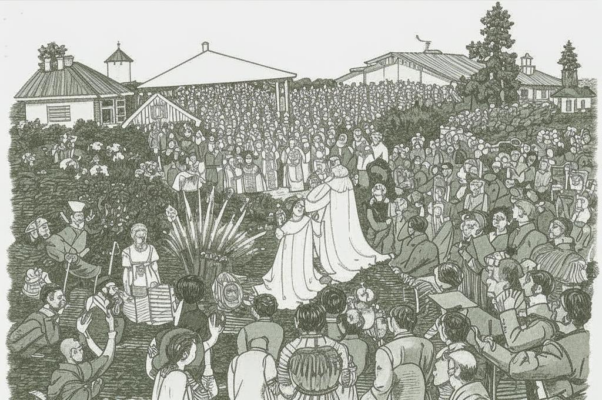 «Из-за горы навстречу шло...»