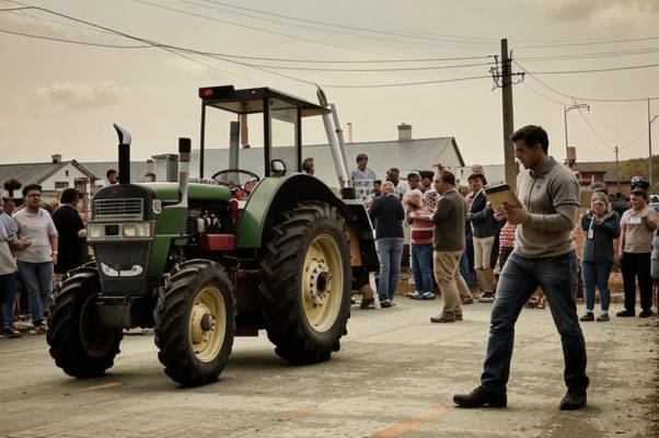 Тракторный выезд