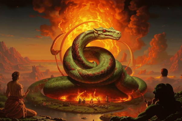 «Свился змей в огневое кольцо...»