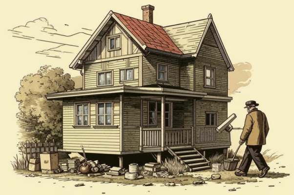 Новоселье («Новоселье!  Дом ― картинка…»)