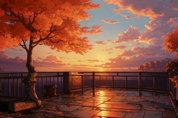 «Облака позолочены...»