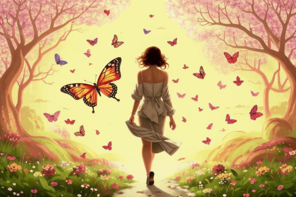 Девушка весной