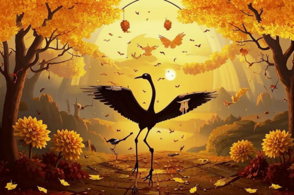 «Грустно вяли георгины...»