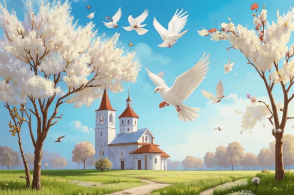 Весеннее утро