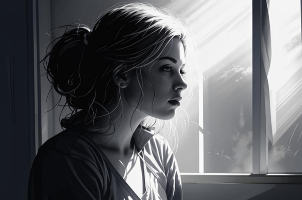 Одна («Закрылась дверь моя тяжелою портьерой…»)