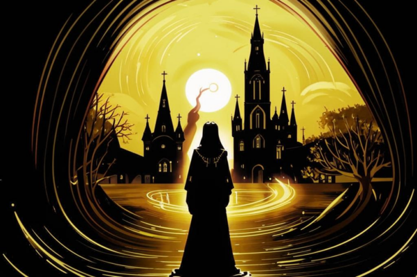 В монастыре («Ангельские гласы…»)