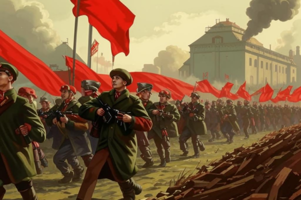 Красноармейцы