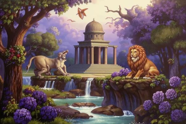 «Где светлый ключ, спускаясь вниз...»