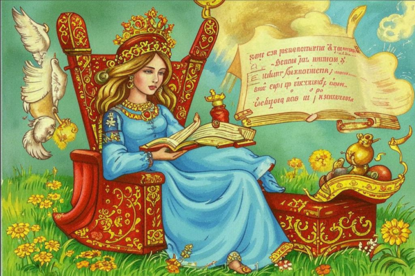 «К твоим, царица, я ногам...»