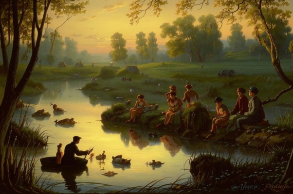 «И на крыльце по вечерам...»